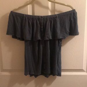 AEO Soft & Sexy Off-Shoulder Shirt